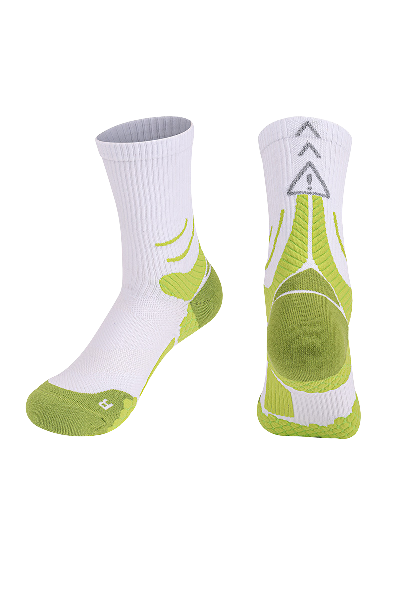Moisture-Wicking Breathable Athletic Crew Socks