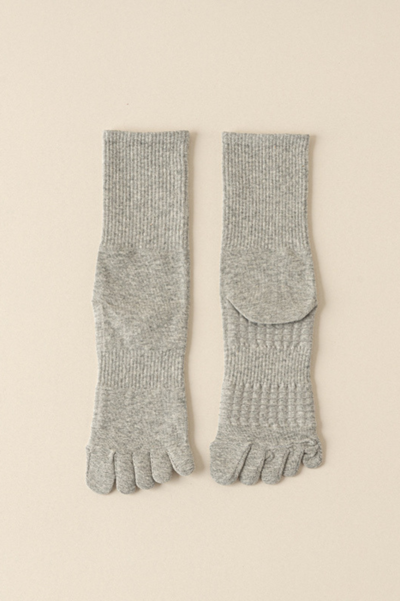 Women's Cotton Sweat-Wicking Yoga Five-Toe Socks