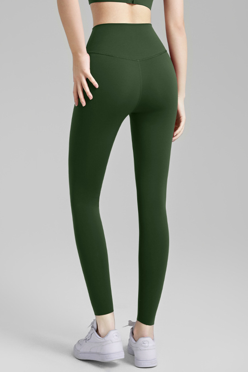 Women's Athletic Nude-Feel Sculpting LYCRA Yoga Leggings
