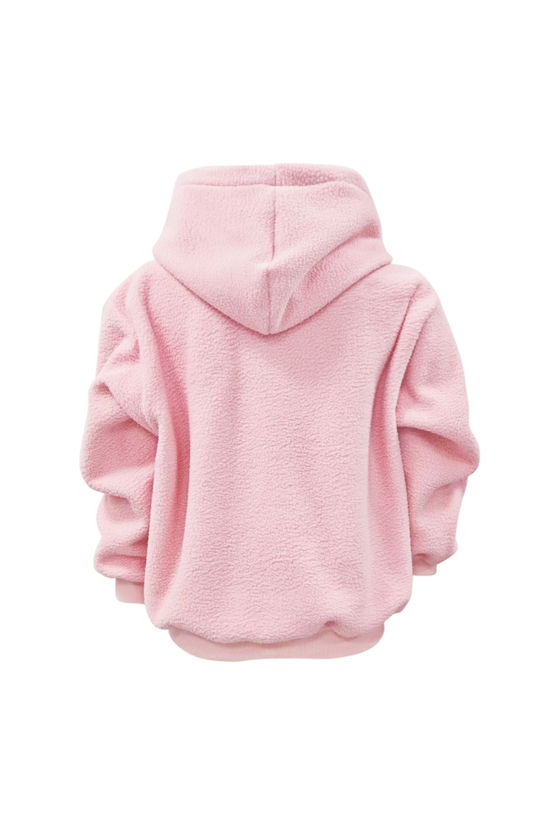 Women's Fall/Winter Fleece Front Large Pet Pocket Hoodie