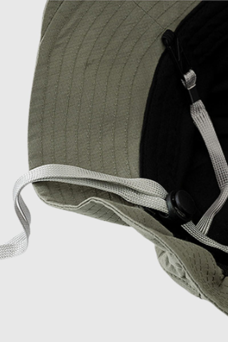 Summer UV Protection Elastic Back Band Sun Visor Bucket Hat