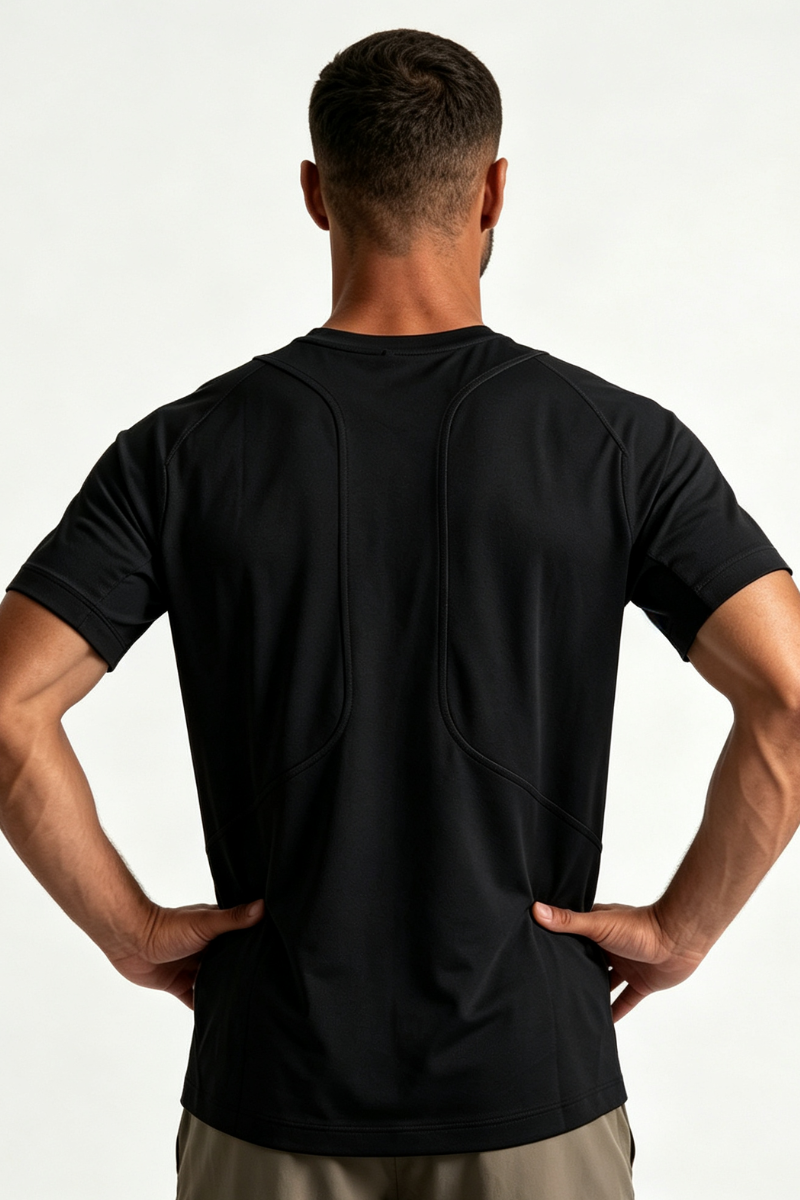 Men's Summer Quick Dry Moisture-Wicking Athletic T-shirt