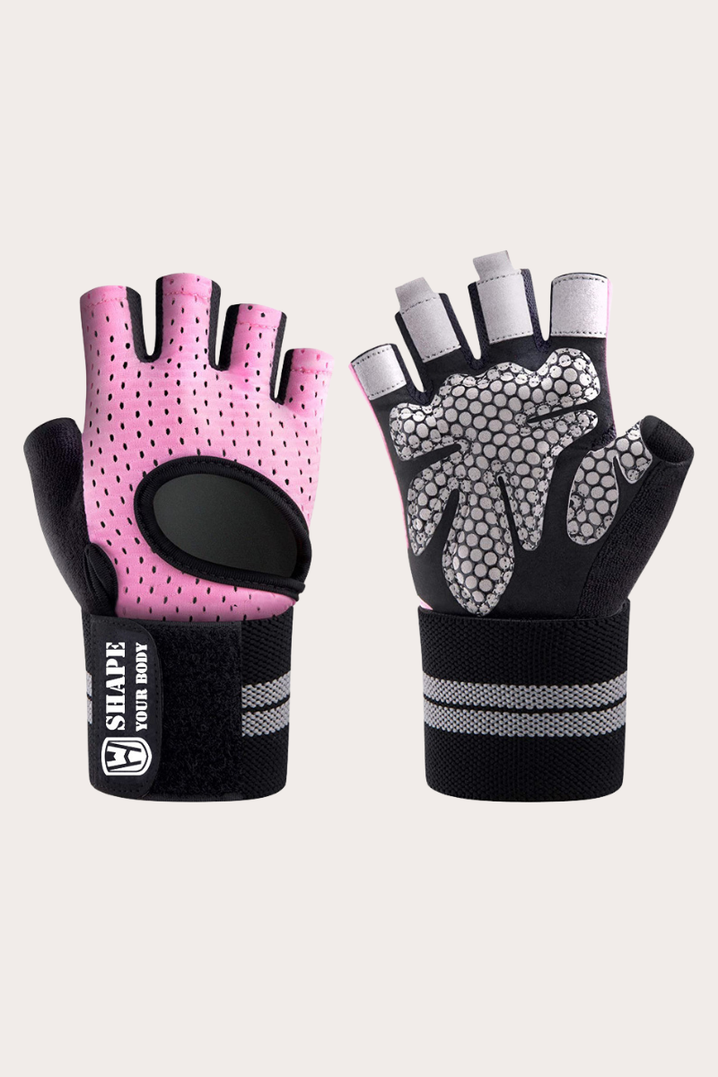 Unisex Sports Breathable Half Finger Non-Slip Gym Gloves