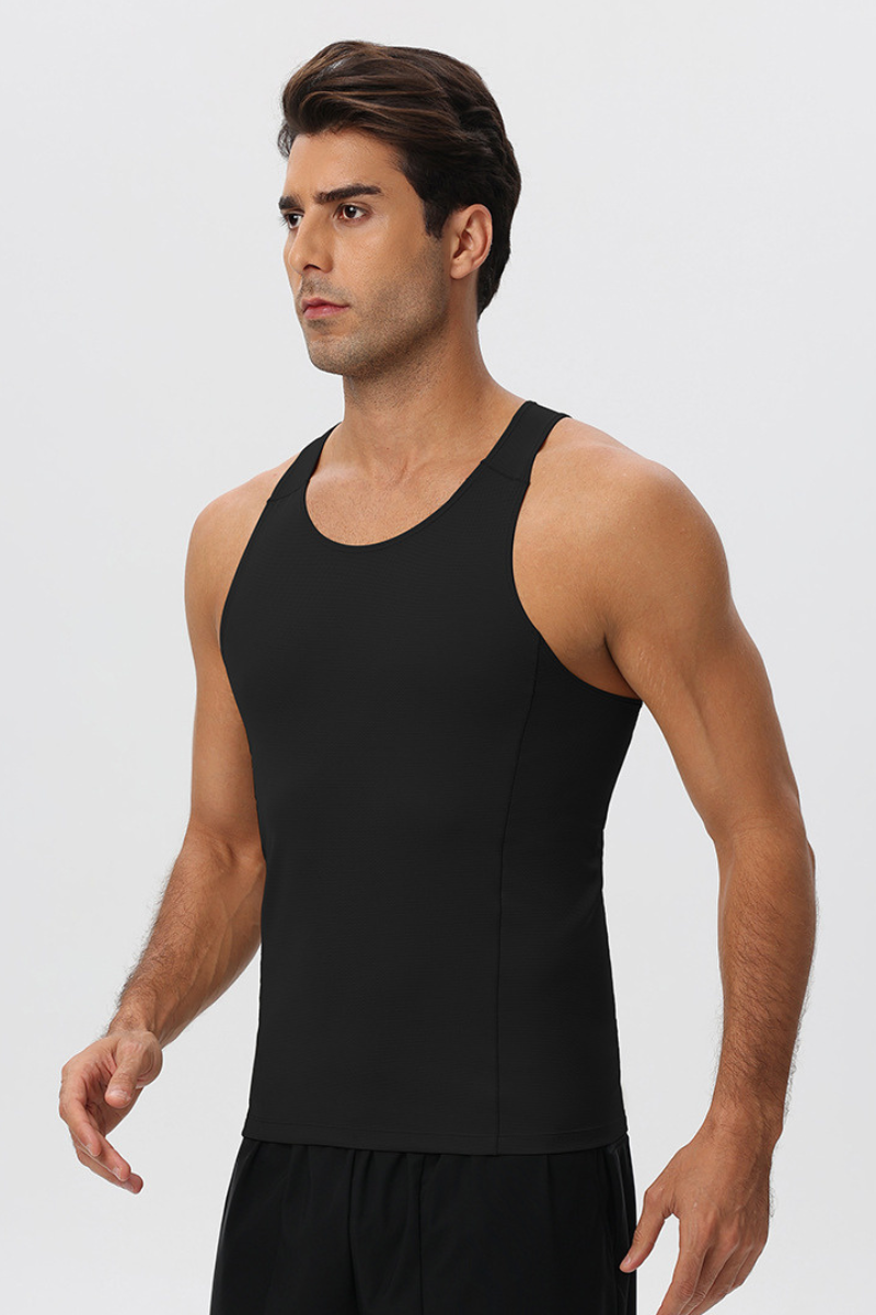 Men's Mesh Breathable High Stretch Quick Dry Tank Top