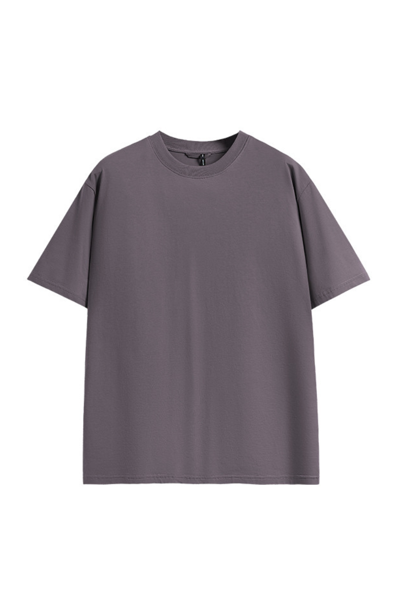 Unisex Cooling Solid Quick Dry Drop Shoulder Loose Fit Tee