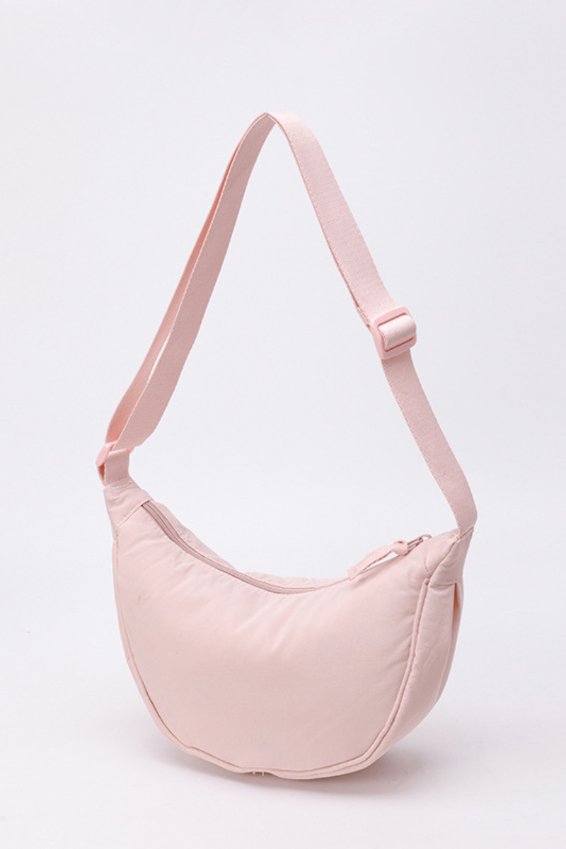 Women's Nylon Lightweight Crossbody Dumpling Bag