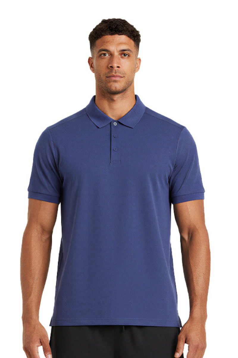 Men's Summer Quick-Dry Polo Collar Tennis T-Shirt