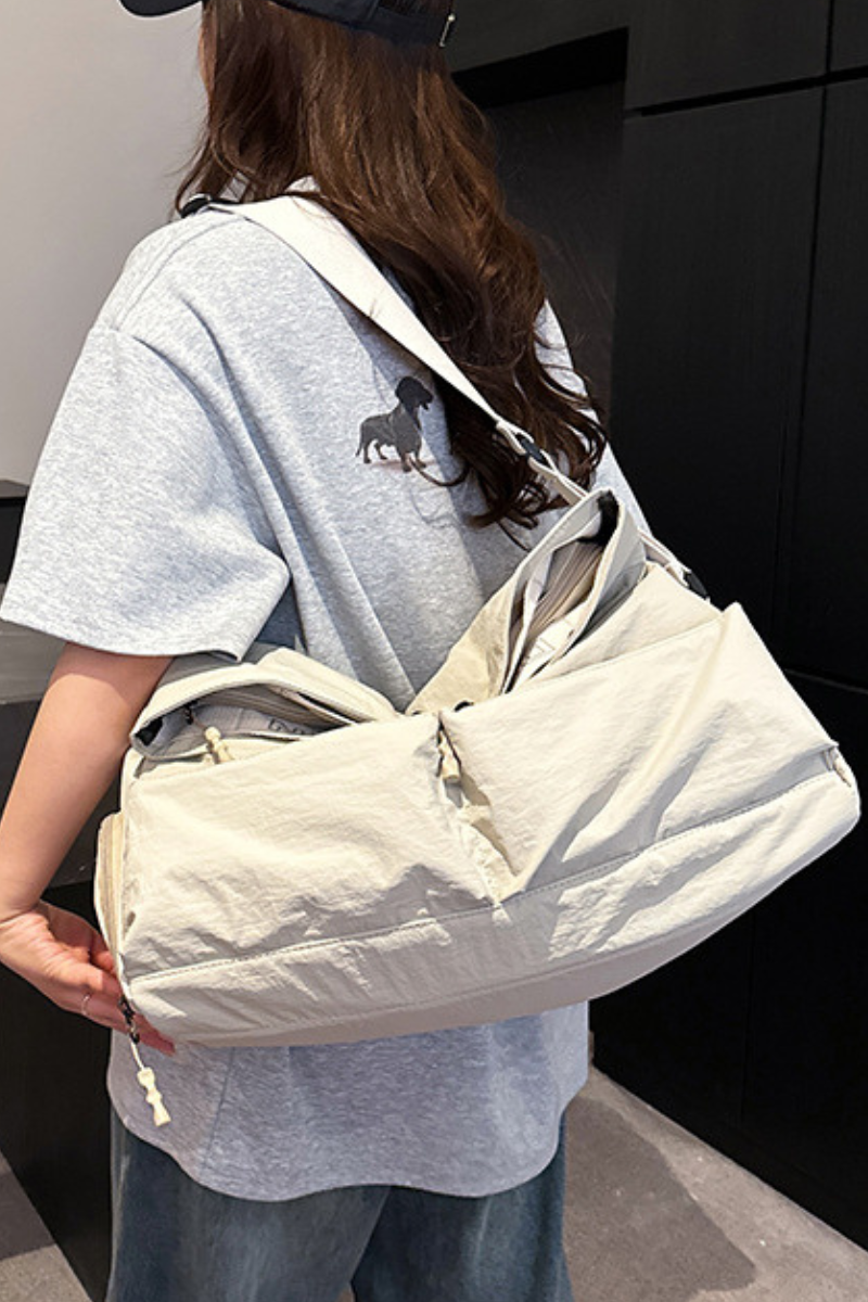 Multi-Pocket Oxford Cloth Casual Minimalist Travel Sport Bag