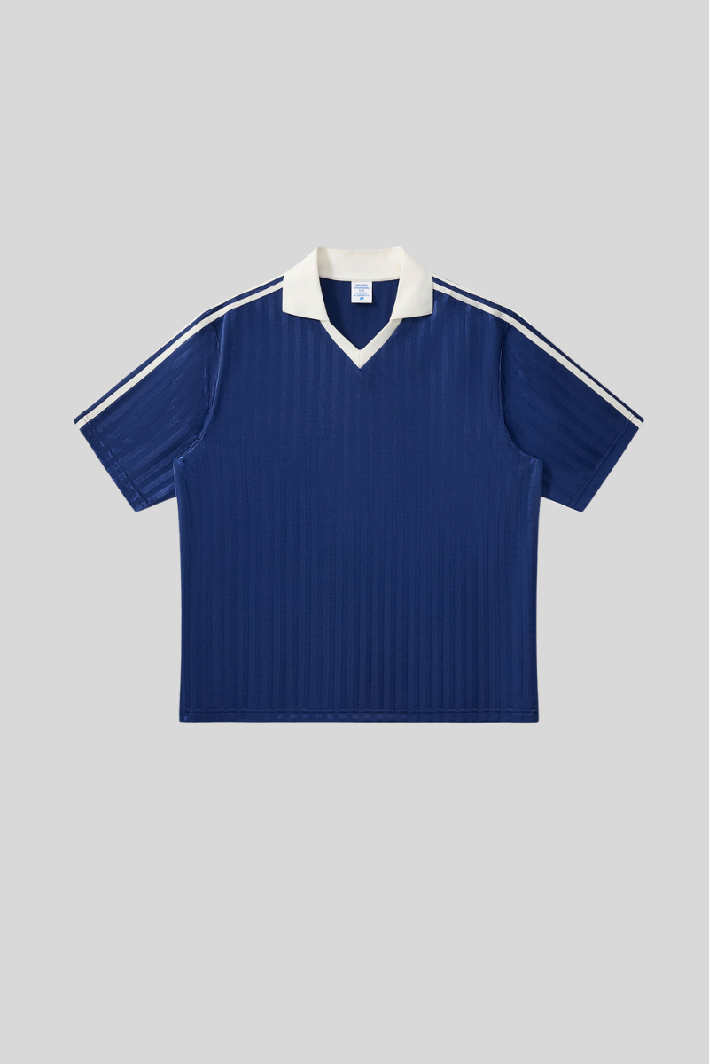 Unisex 165G lightweight retro V-neck sports jersey T-shirt