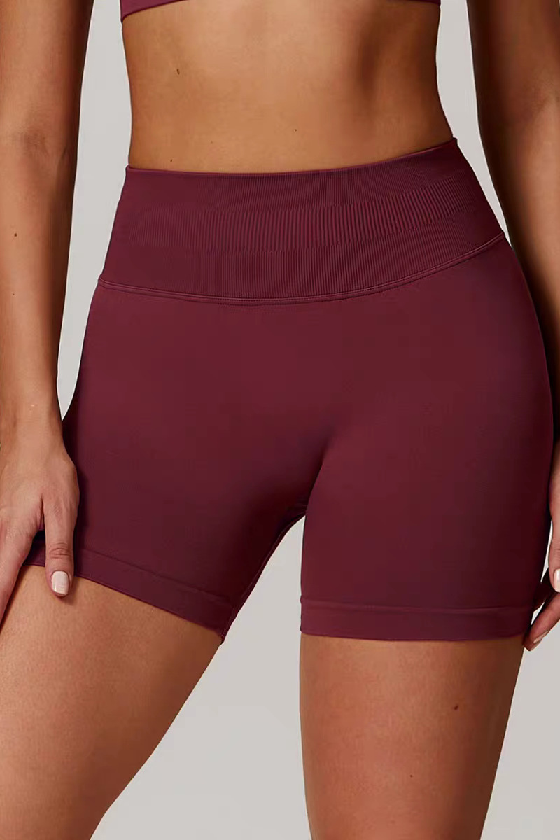 Women's Athletic High-elasticity Pleated Buttocks Lift Short