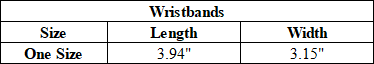 Sports Embroidered Sweat Absorbent Tennis Wristbands
