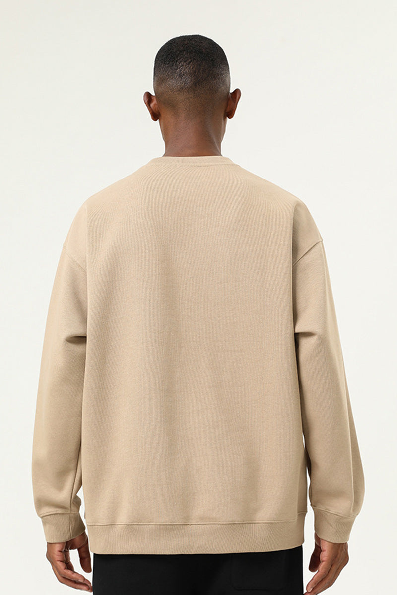 Men'S 380G Crew Neck Long Sleeve Top