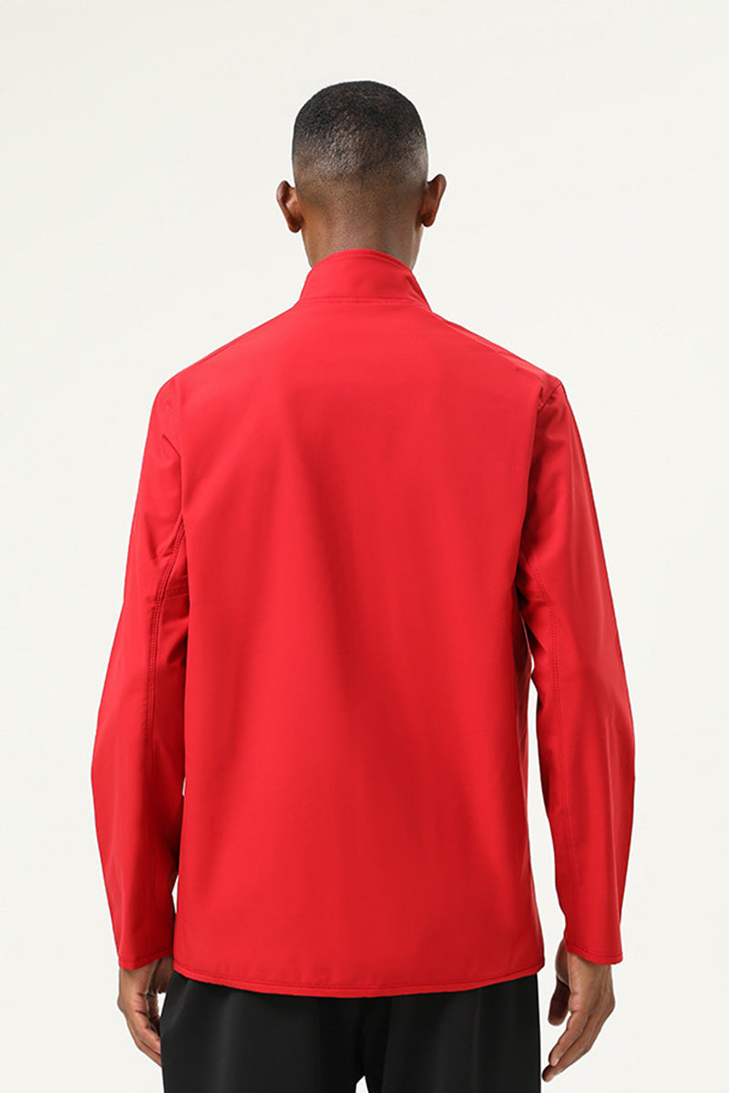 Men'S Outdoor Zipper Windproof Waterproof Jacket