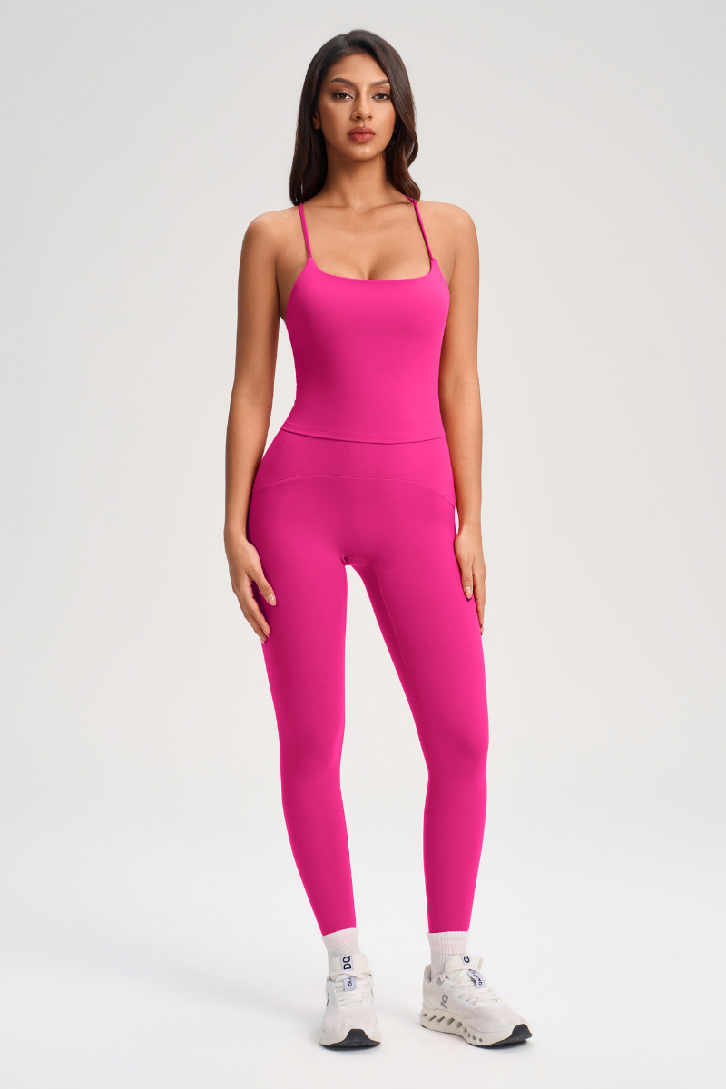 Women's Crisscross Back Athletic Tank Top