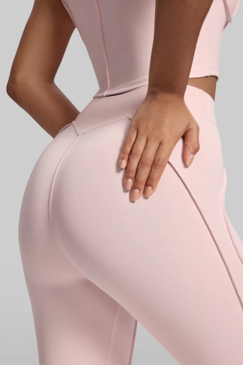 Women's High-Waisted Seam Detail  Naked Feel Yoga Leggings