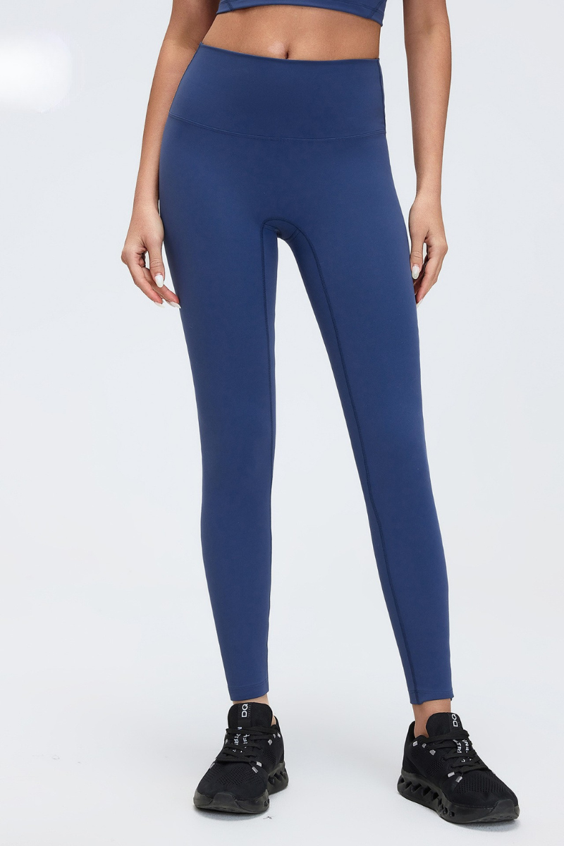 Women's Bare Feel Seamless Front Shaping Sports Leggings