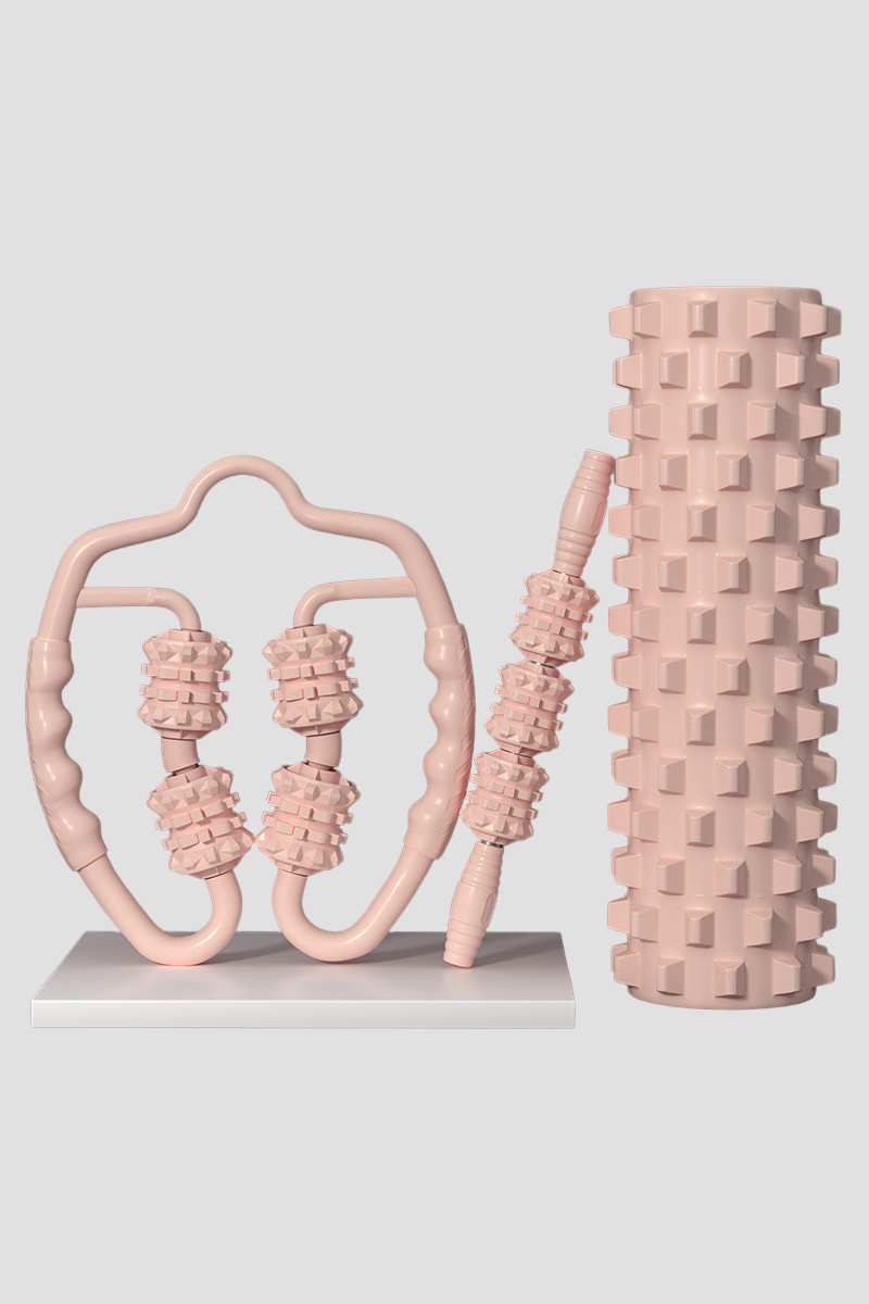 Muscle Recovery Sets:Foam Roller & Massage Stick & Leg Roller