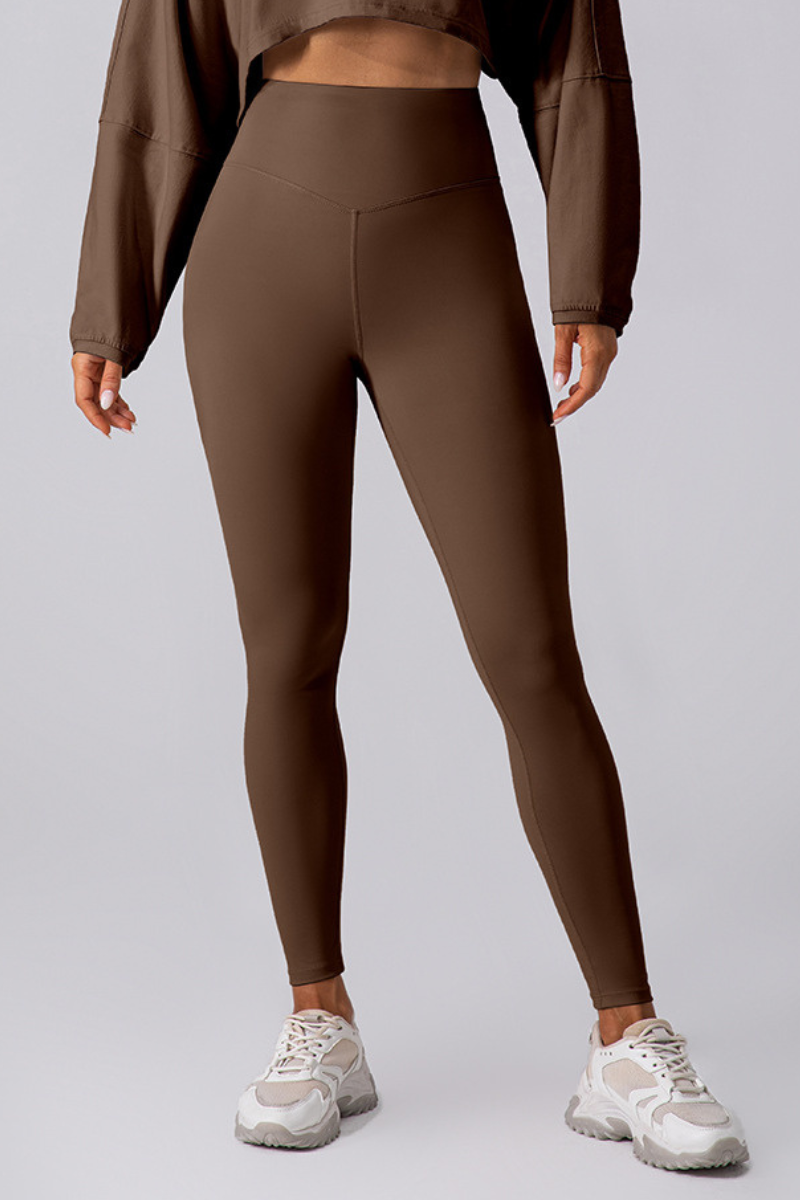 Women's High-Rise Naked Feel Butt-Lifting Yoga Leggings