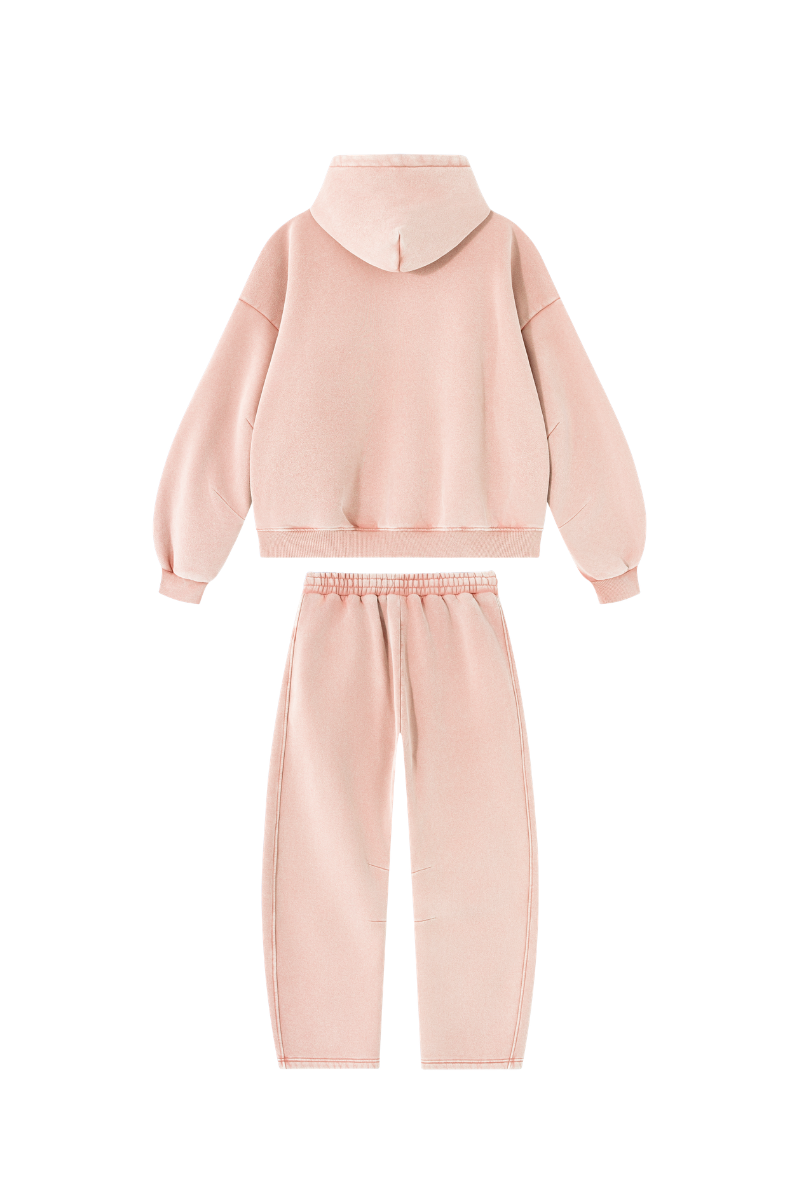 Men's Fall Fleece Sets:Relaxed Hoodie And Sweatpants