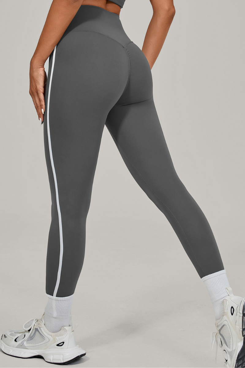 Women's Athletic Sculpting Slim Color Block Leggings