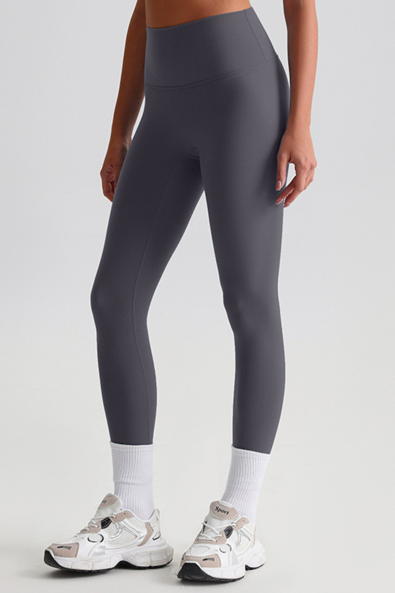Women High Waisted Butt Lifting Seamless Naked Sensation Yoga Leggings