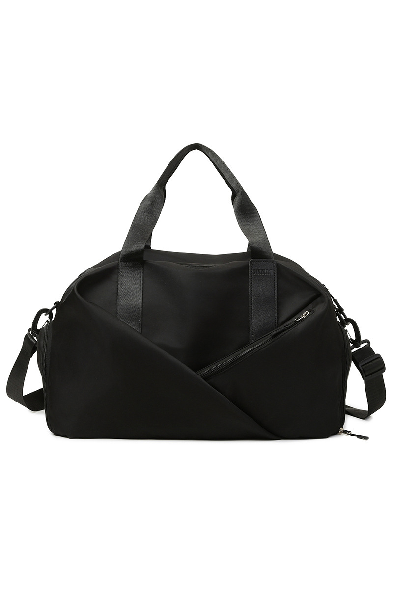 Minimalist Multi-Compartment Side Zipper Gym Travel Bag