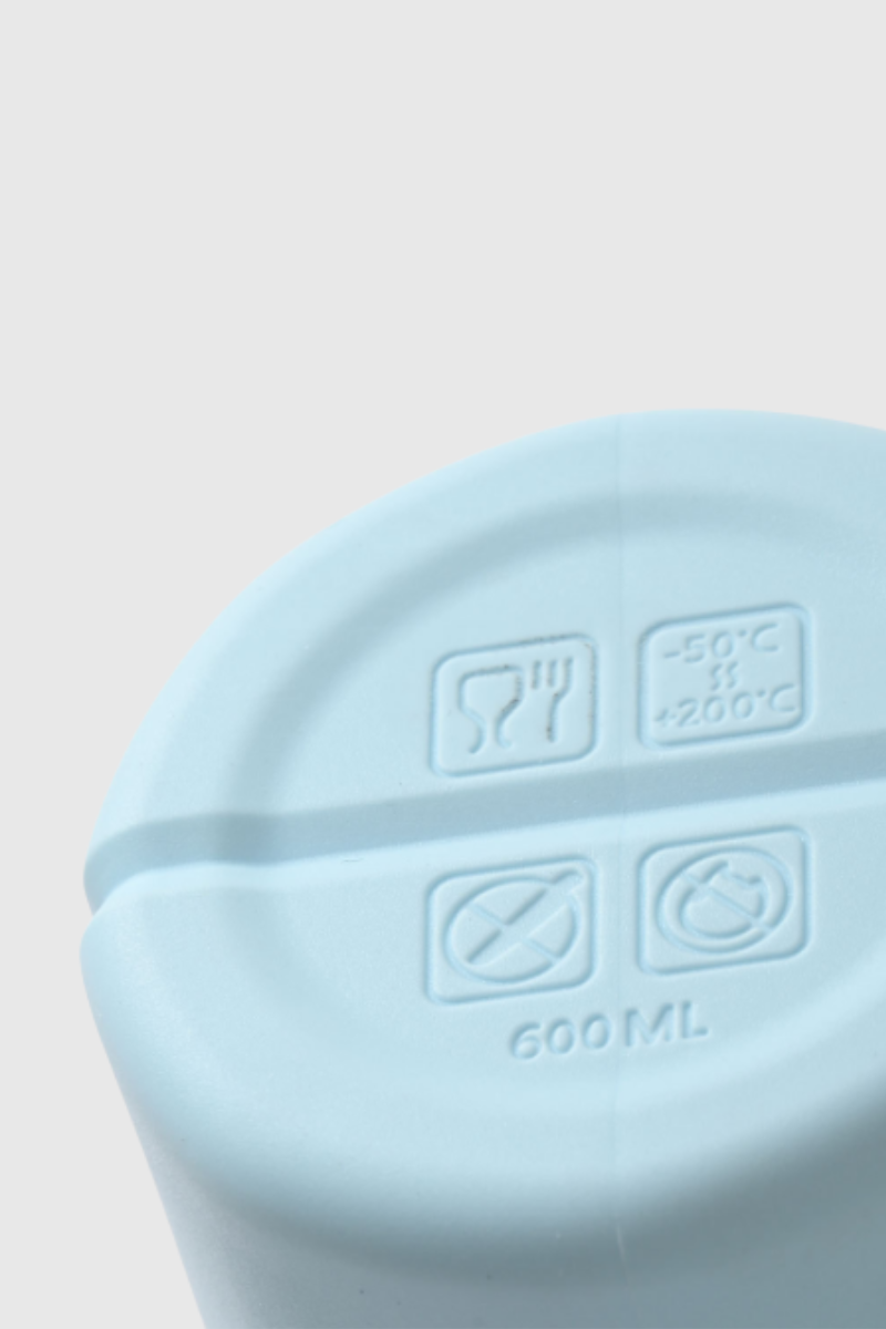 Silicone Portable Drop-Proof Heat-Resistant Sports Water Bottle