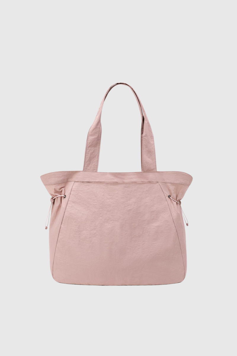Nylon Drawstring Adjustable Drawstring Side Sports Tote Bag