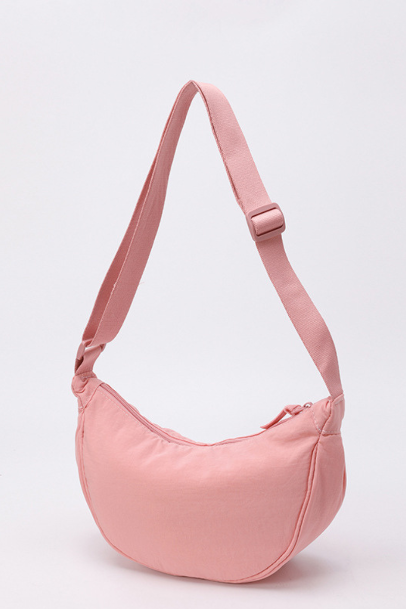 Women's Nylon Lightweight Crossbody Dumpling Bag