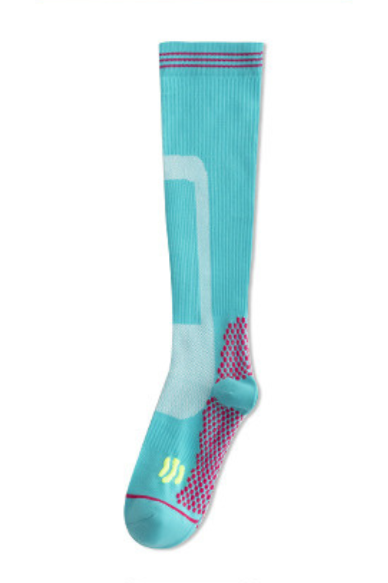Sports Fitness Compression Knee-High Socks for Running