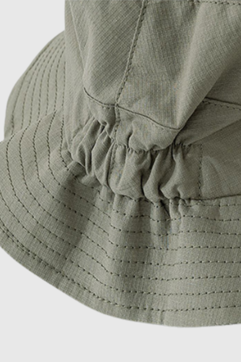 Summer UV Protection Elastic Back Band Sun Visor Bucket Hat
