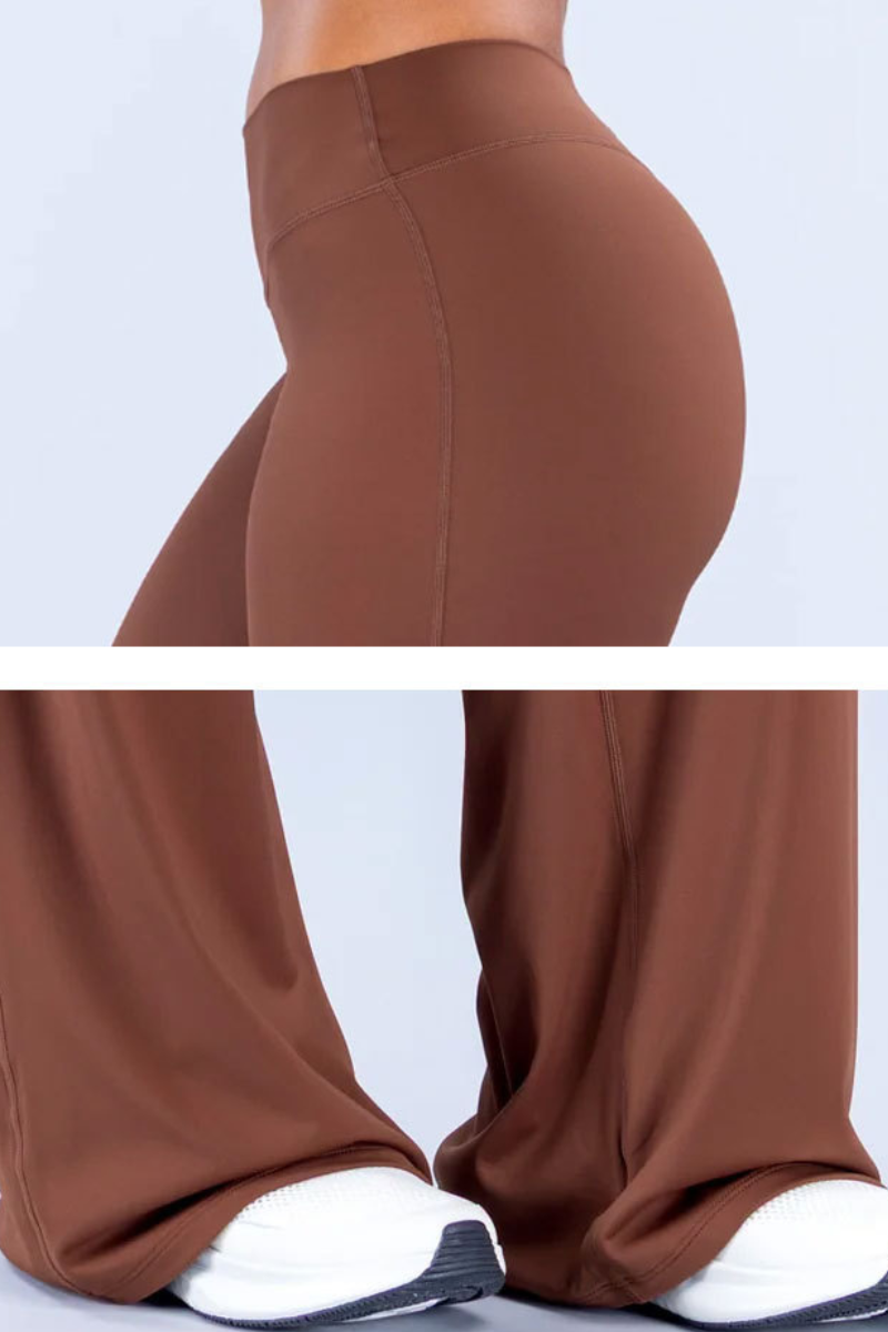 Women's Athletic Naked Feel Draped Yoga Wide Leg Pants
