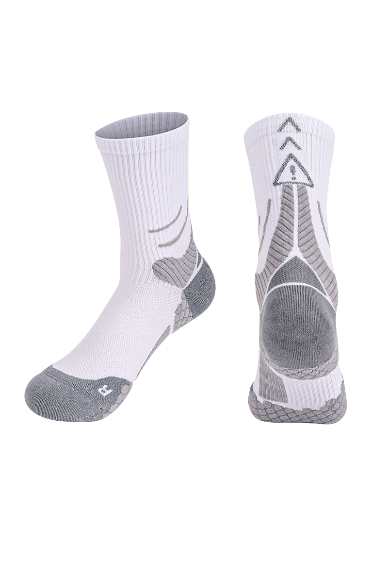 Moisture-Wicking Breathable Athletic Crew Socks