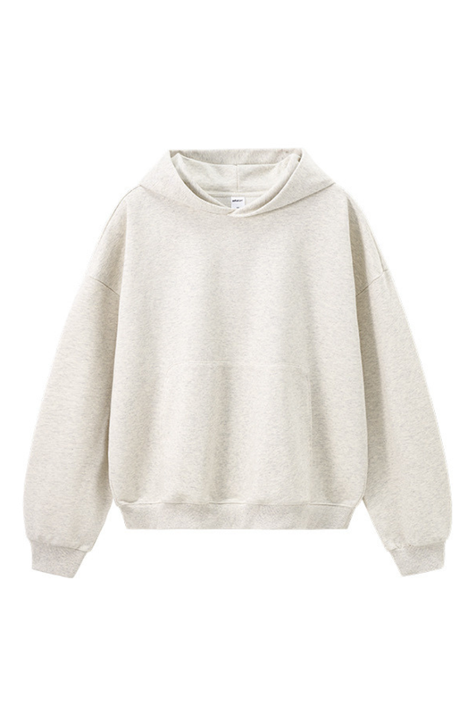 Unisex Fall 380G Heavyweight Cropped Drop Shoulder Hoodie