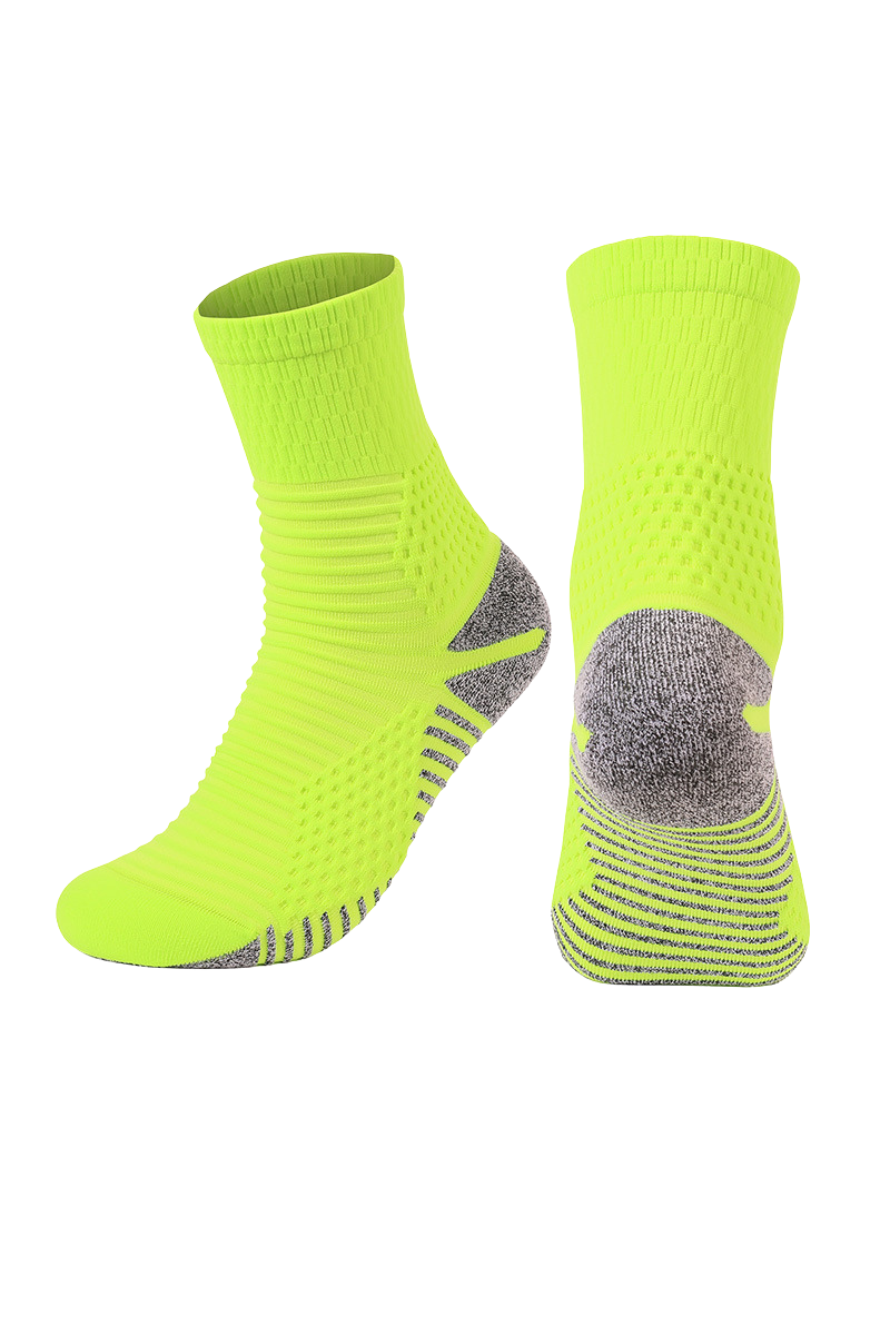 Gradient Ombre Quick-Dry Non-Slip Basketball Crew Socks