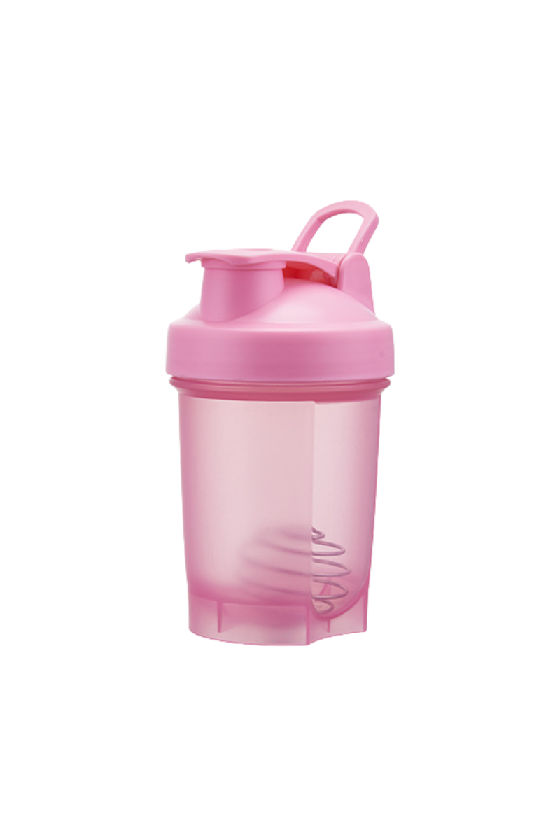 Portable 350ML Sports Shaker Bottle with Mixing Ball