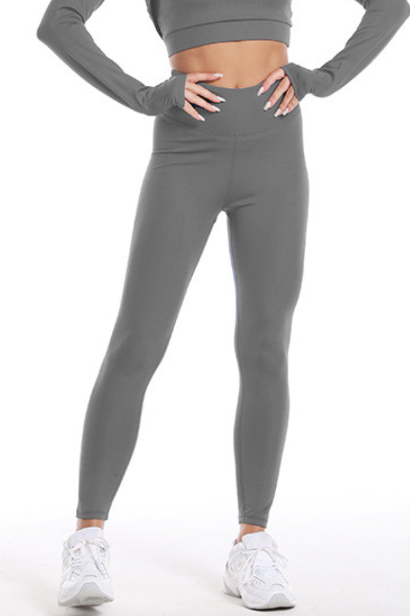 Women's Crisscross Back Pleated Buttocks Lift Yoga Leggings