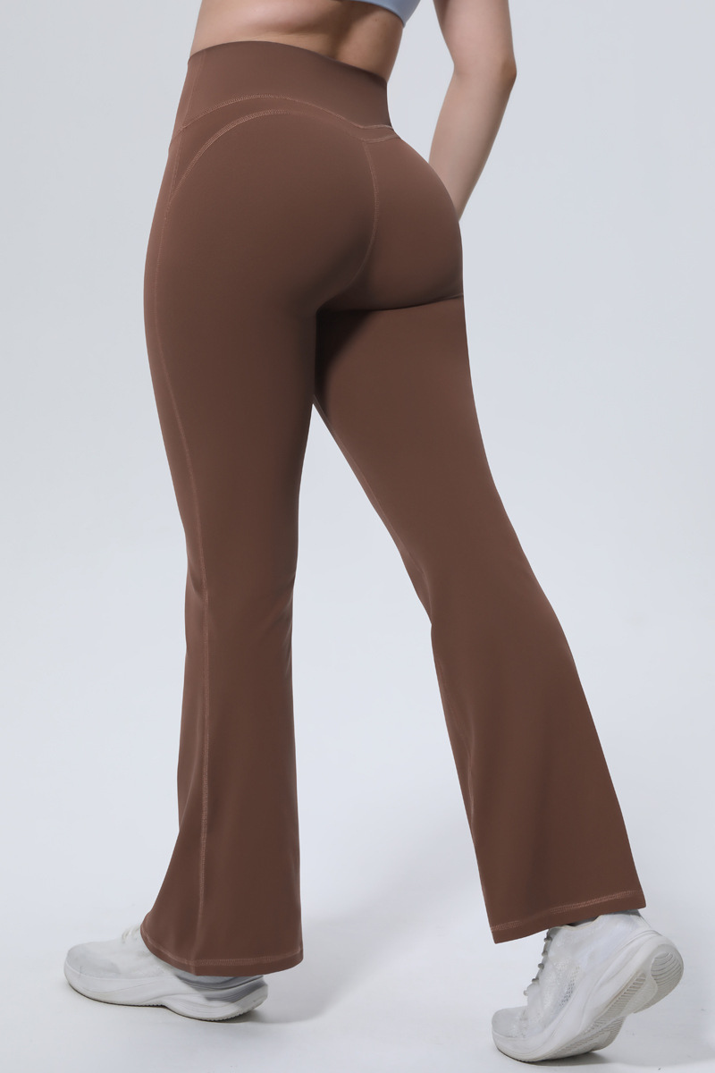 Women's High-Waist Hip-Lifting Yoga Flare Pants