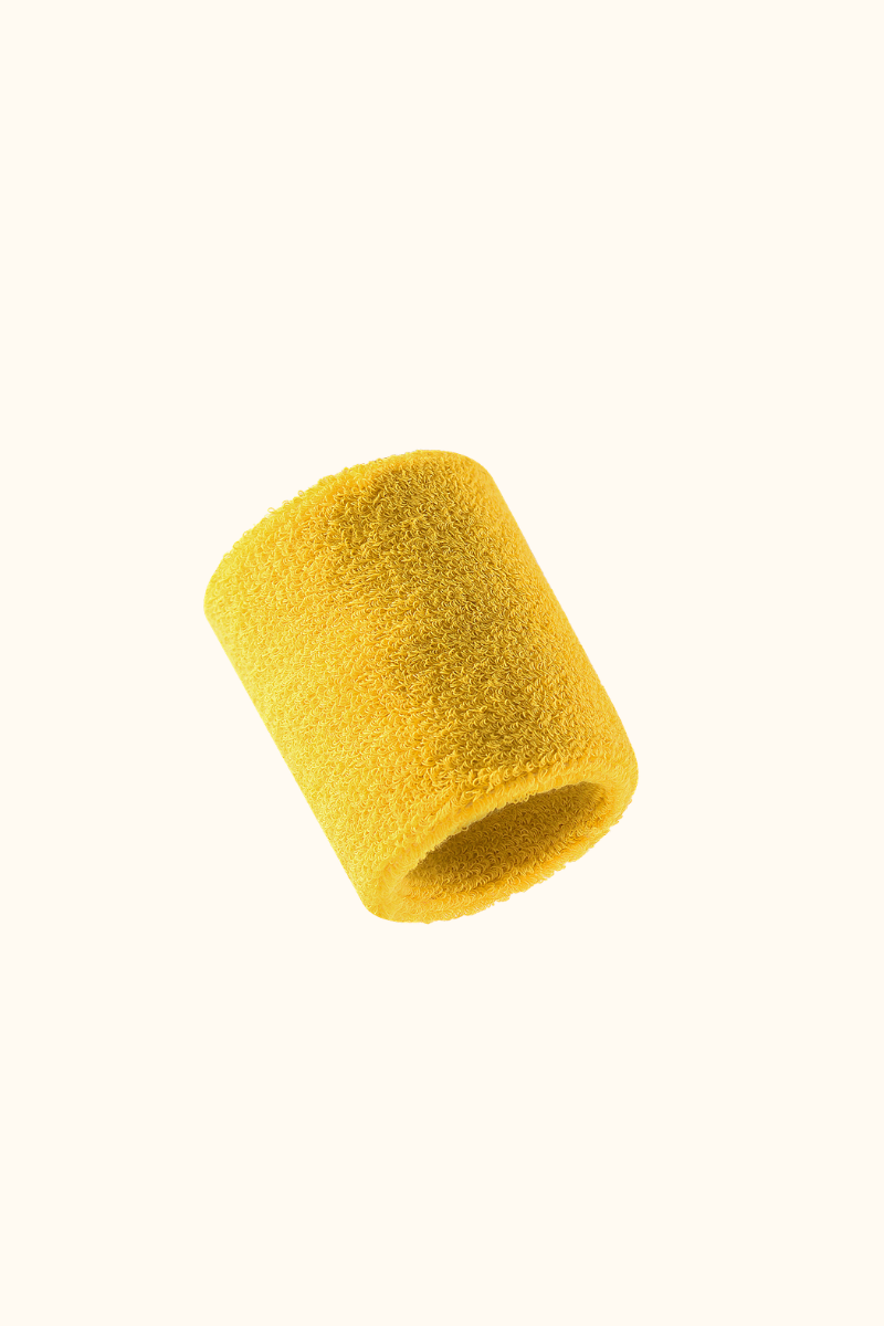Sports Stretch Terry Cloth Solid Tennis Absorbent Wristbands
