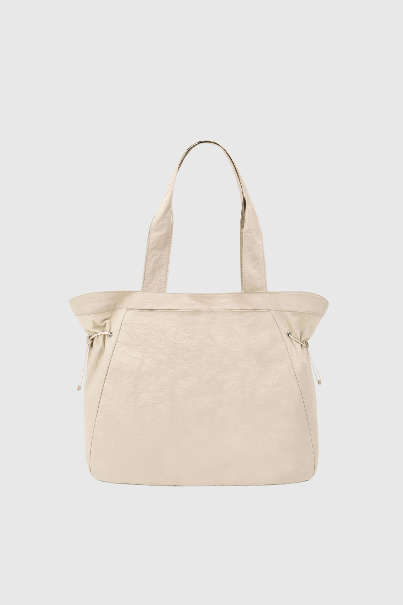 Nylon Drawstring Adjustable Drawstring Side Sports Tote Bag