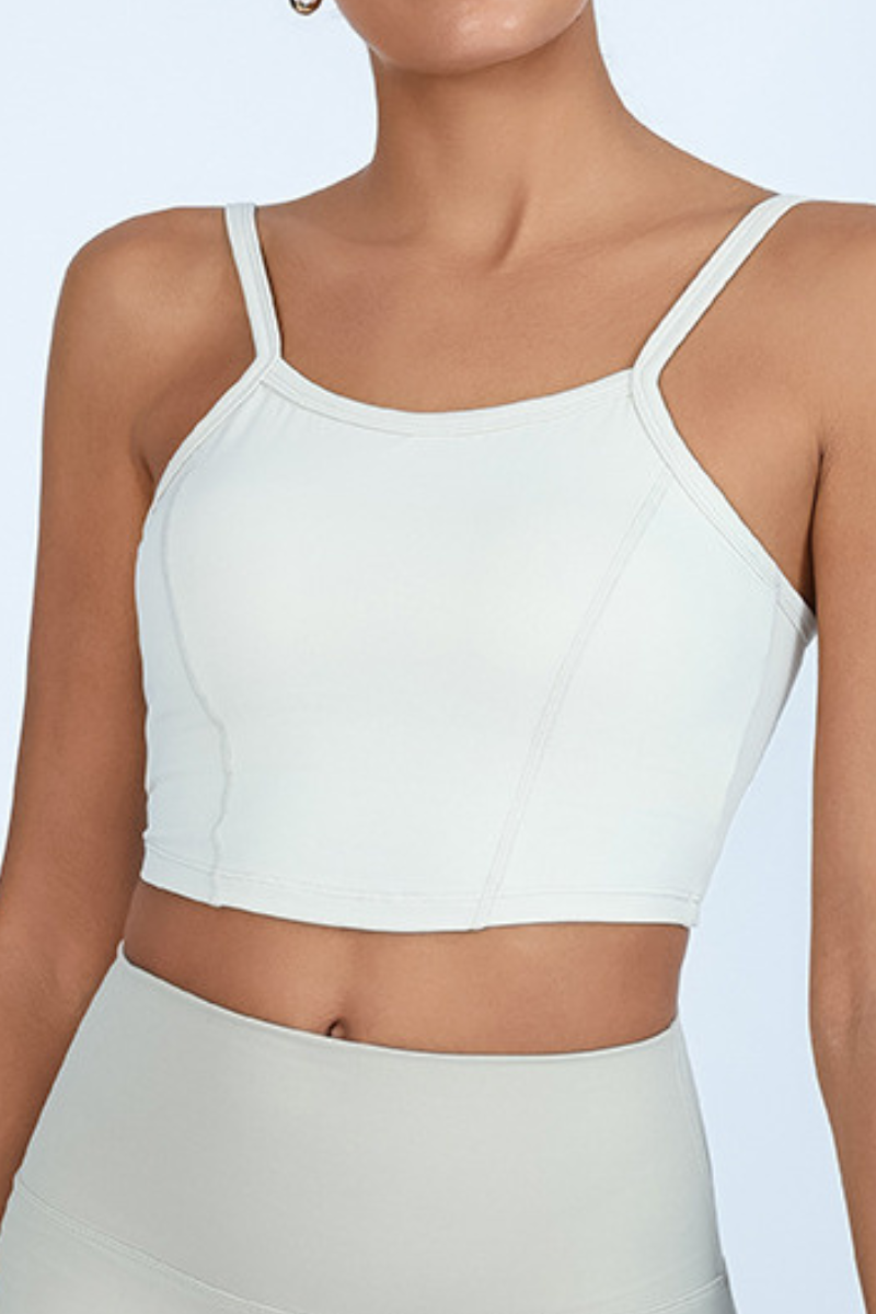 Women's Crisscross Back Strappy Thin Strap Sports Tank Top