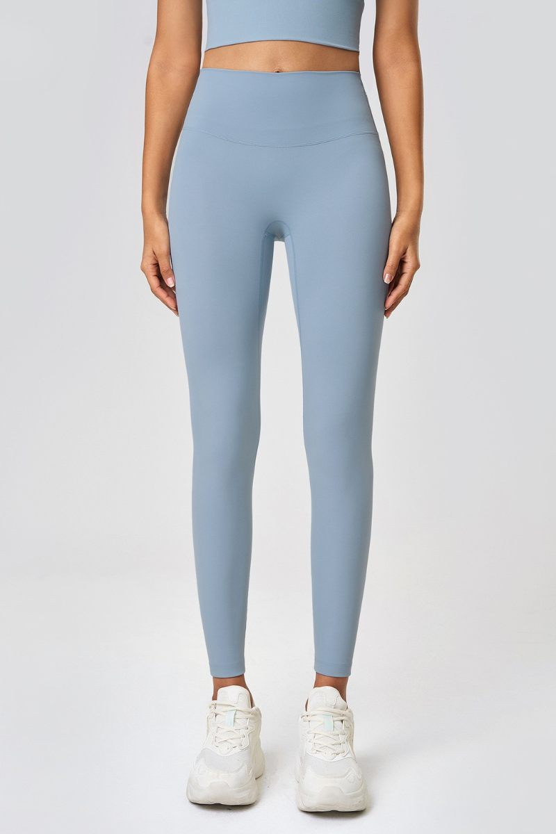 Women's Bare Feel Seamless Front Shaping Sports Leggings