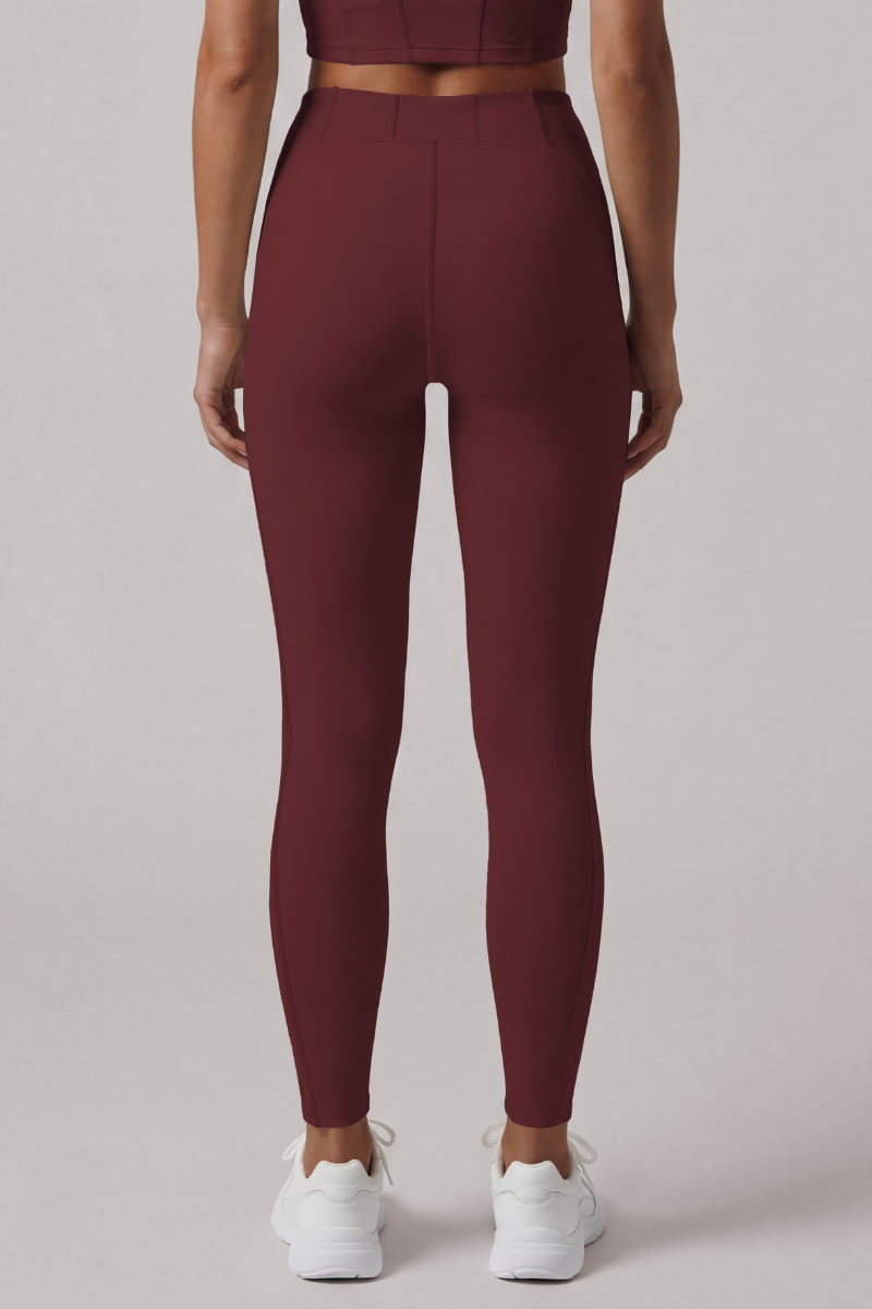 Women's Athletic Corset Seam 3D Peach Butt Yoga Leggings