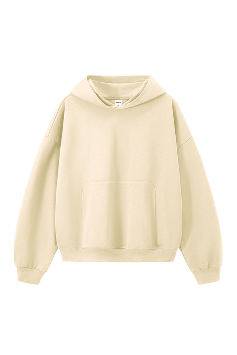 Women's Fall 380G Heavyweight Cropped Drop Shoulder Hoodie
