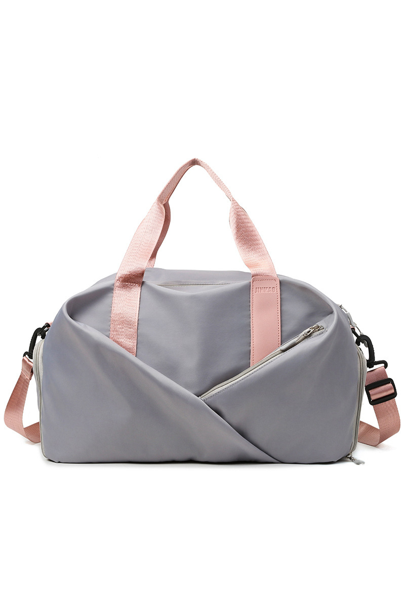 Minimalist Multi-Compartment Side Zipper Gym Travel Bag