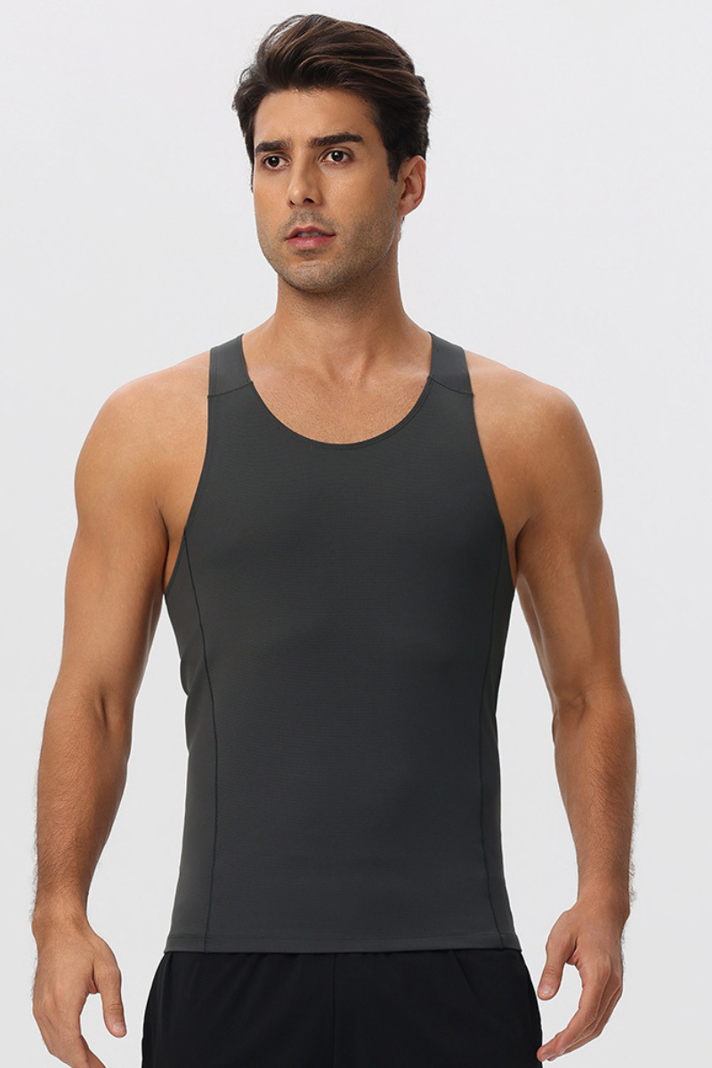 Men's Mesh Breathable High Stretch Quick Dry Tank Top