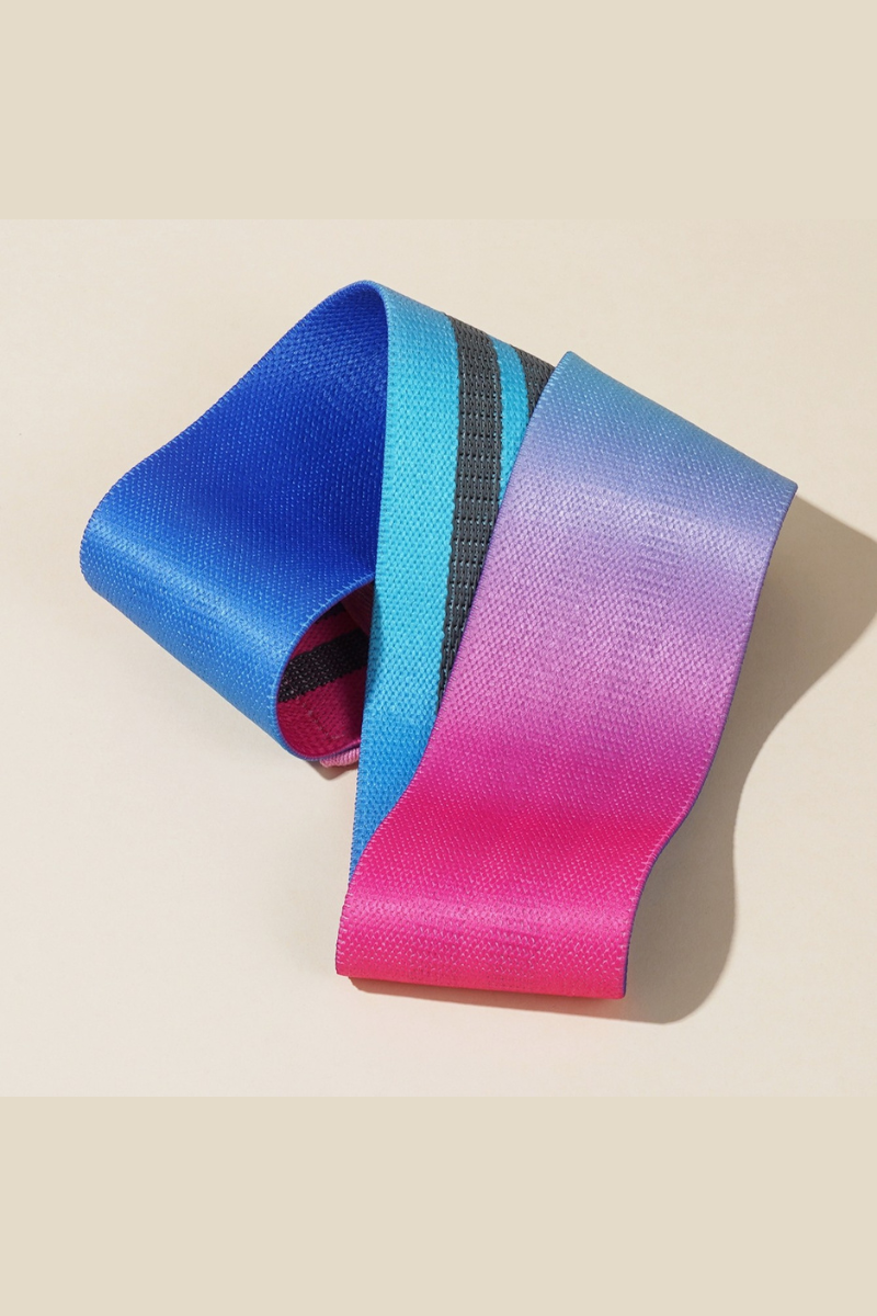 High Elastic Nylon Resistance Band for Home Fitness & Yoga