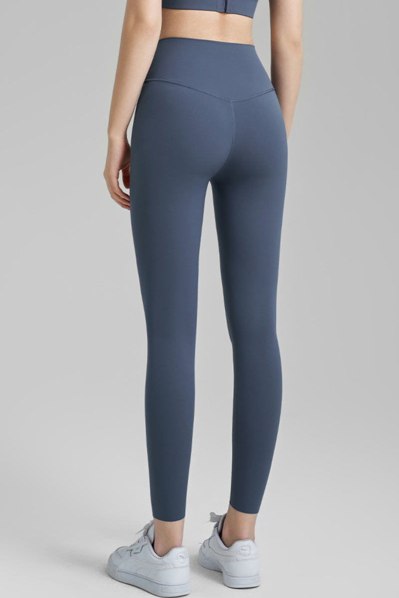 Women's Athletic Nude-Feel Sculpting LYCRA Yoga Leggings