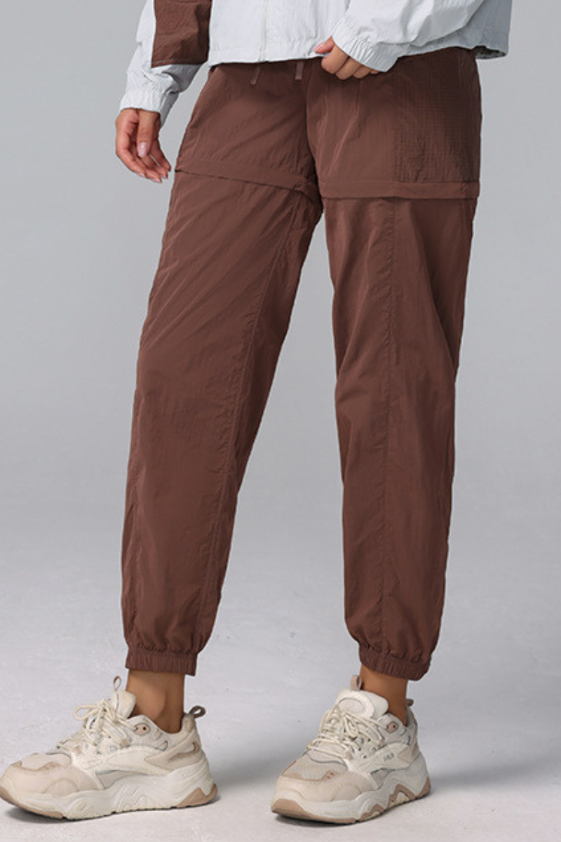 Women's Convertible 2-in-1Quick-Dry Drawstring Cargo Pants