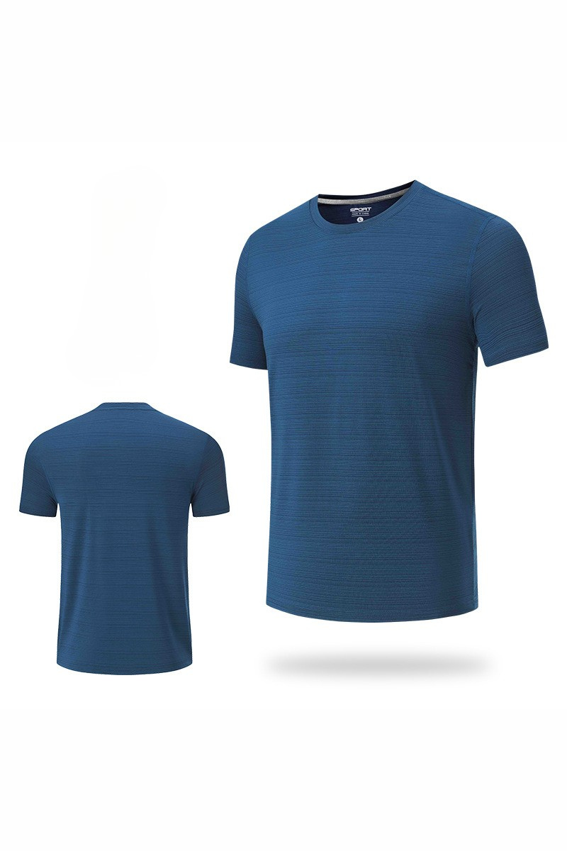 Men's Round Neck Quick Dry Breathable Athletic T-Shirt